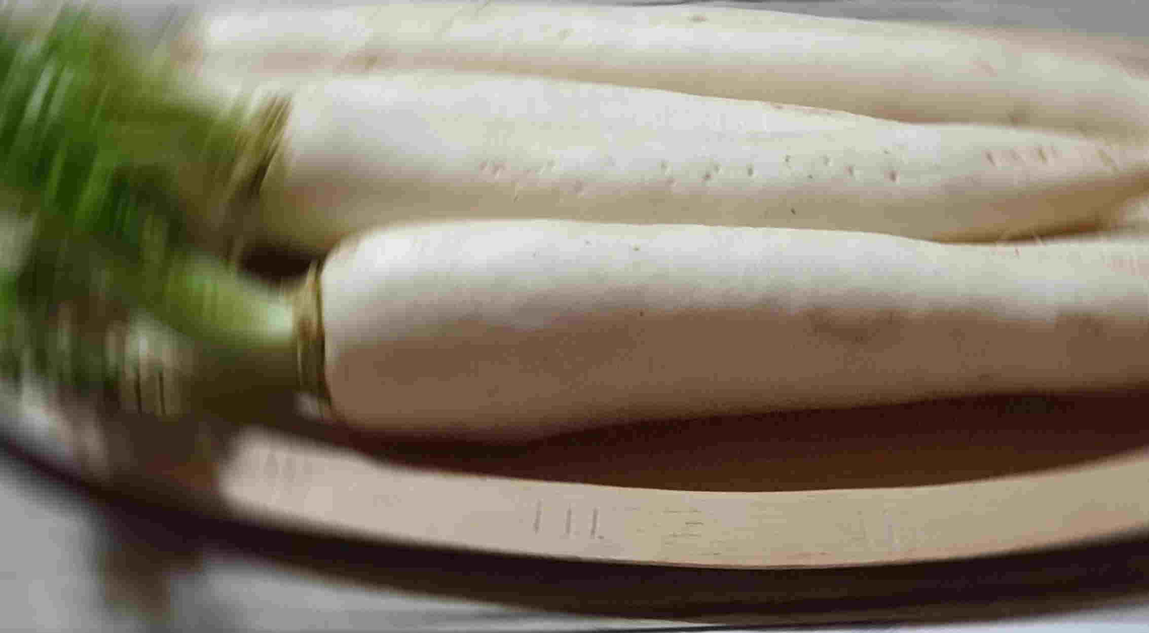 Daikon e carote in padella